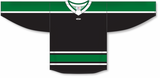 Athletic Knit (AK) Custom ZH181-DAL3127 2022 Dallas Stars Reverse Retro Black Hockey Jersey