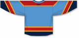 Athletic Knit (AK) Custom ZH181-FLO3131 2022 Florida Panthers Reverse Retro Sky Blue Sublimated Hockey Jersey