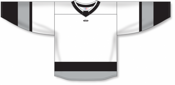 Athletic Knit (AK) Custom ZH181-LAS3135 2022 Los Angeles Kings Alternate White Sublimated Hockey Jersey