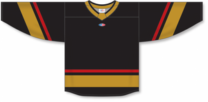 Athletic Knit (AK) Custom ZH181-LAV3166 2022 Vegas Golden Knights Reverse Retro Black Sublimated Hockey Jersey