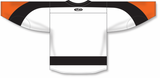 Athletic Knit (AK) Custom ZH181-PHI3147 2022 Philadelphia Flyers Reverse Retro White Sublimated Hockey Jersey