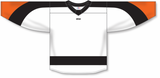 Athletic Knit (AK) Custom ZH181-PHI3147 2022 Philadelphia Flyers Reverse Retro White Sublimated Hockey Jersey
