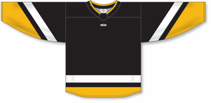 Athletic Knit (AK) Custom ZH181-PIT3148 2022 Pittsburgh Penguins Alternate Black Hockey Jersey