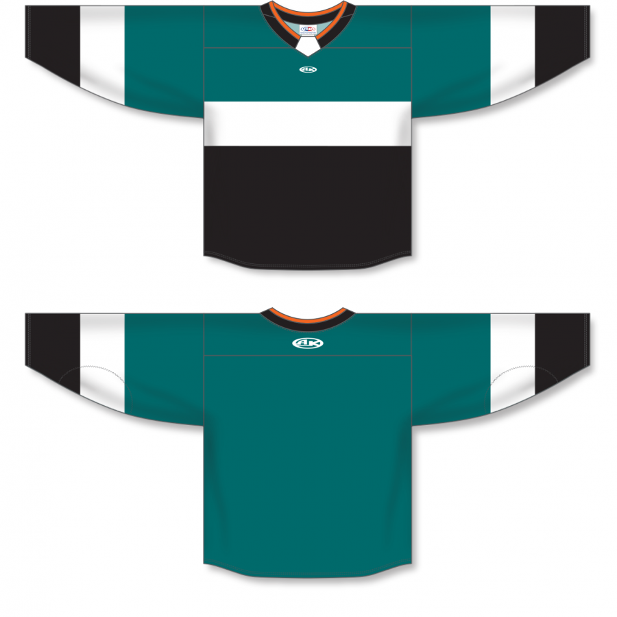 Athletic Knit AK Custom ZH181 SAN3151 2015 San Jose Sharks