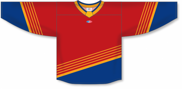 Athletic Knit (AK) Custom ZH181-STL3158 2021 St. Louis Blues Reverse Retro Red Sublimated Hockey Jersey