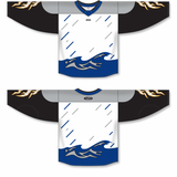 Athletic Knit (AK) Custom ZH181-TAM3161 2022 Tampa Bay Lightning Reverse Retro White Sublimated Hockey Jersey