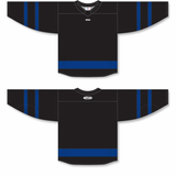 Athletic Knit (AK) Custom ZH181-TOR3162 2022 Toronto Maple Leafs Alternate Black Sublimated Hockey Jersey