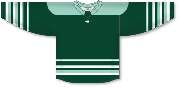 Athletic Knit (AK) Custom ZH182-BFL2501 PWHL Boston Dark Green Sublimated Hockey Jersey