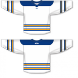 Athletic Knit (AK) Custom ZH182-BUF3010 Buffalo Sabres Winter Classic White Sublimated Hockey Jersey