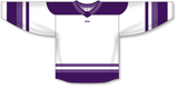 Athletic Knit (AK) Custom ZH182-MFR2504 PWHL Minnesota Frost White Sublimated Hockey Jersey