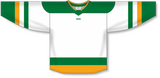 Athletic Knit (AK) Custom ZH182-MIN3036 Minnesota Wild Reverse Retro North Stars White Sublimated Hockey Jersey