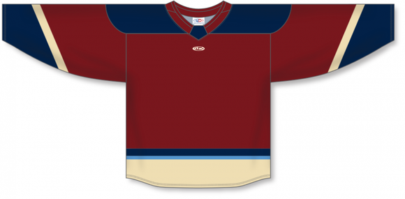 Athletic Knit (AK) Custom ZH182-MTL2505 2025 PWHL Montreal AV Red Sublimated Hockey Jersey