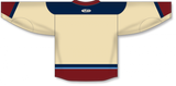 Athletic Knit (AK) Custom ZH182-MTL2506 2025 PWHL Montreal Sand Sublimated Hockey Jersey