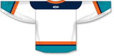 Athletic Knit (AK) Custom ZH182-NYS2508 2025 PWHL New York White Sublimated Hockey Jersey