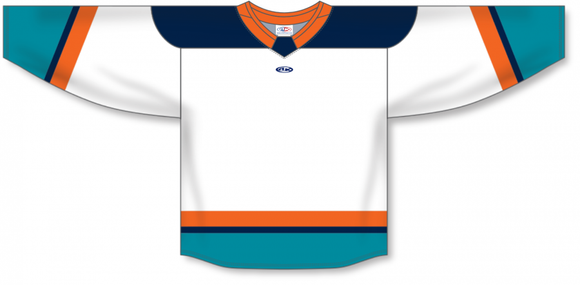 Athletic Knit (AK) Custom ZH182-NYS2508 2025 PWHL New York White Sublimated Hockey Jersey