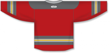 Athletic Knit (AK) Custom ZH182-OTT2509 2025 PWHL Ottawa Scarlet Sublimated Hockey Jersey