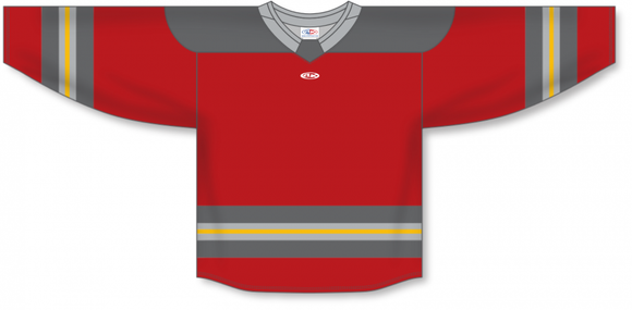 Athletic Knit (AK) Custom ZH182-OTT2509 2025 PWHL Ottawa Scarlet Sublimated Hockey Jersey