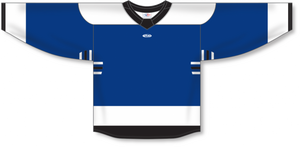 Athletic Knit (AK) Custom ZH182-TAM3071 Tampa Bay Lightning Reverse Retro Royal Blue Sublimated Hockey Jersey