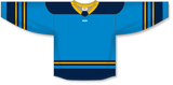 Athletic Knit (AK) Custom ZH182-TOS2511 2025 PWHL Toronto Pro Blue Sublimated Hockey Jersey