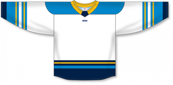 Athletic Knit (AK) Custom ZH182-TOS2512 2025 PWHL Toronto White Sublimated Hockey Jersey