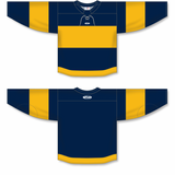 Athletic Knit (AK) Custom ZH191-NAS3141 2022 Nashville Predators Stadium Series Navy Sublimated Hockey Jersey