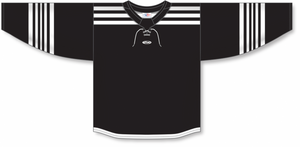 Athletic Knit (AK) Custom ZH191-NJE3144 2022 New Jersey Devils Alternate Black Sublimated Hockey Jersey