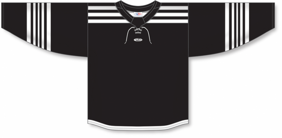 Athletic Knit (AK) Custom ZH191-NJE3144 2022 New Jersey Devils Alternate Black Sublimated Hockey Jersey
