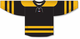 Athletic Knit (AK) Custom ZH192-BOS3113 2023 Boston Bruins Winter Classic Black Sublimated Hockey Jersey
