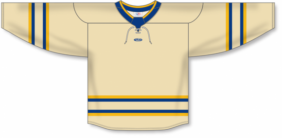 Athletic Knit (AK) Custom ZH192-BUF3116 2022 Buffalo Sabres Heritage Classic Cream Sublimated Hockey Jersey