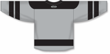 Athletic Knit (AK) Custom ZH192-LAS3134 2021 Los Angeles Kings Alternate Grey Sublimated Hockey Jersey