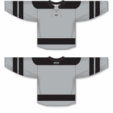 Athletic Knit (AK) Custom ZH192-LAS3134 2021 Los Angeles Kings Alternate Grey Sublimated Hockey Jersey