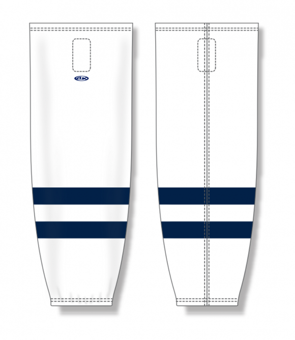 Athletic Knit (AK) Custom ZH711-GSR2101 2021 Greenville Swamp Rabbits White Sublimated Mesh Ice Hockey Socks