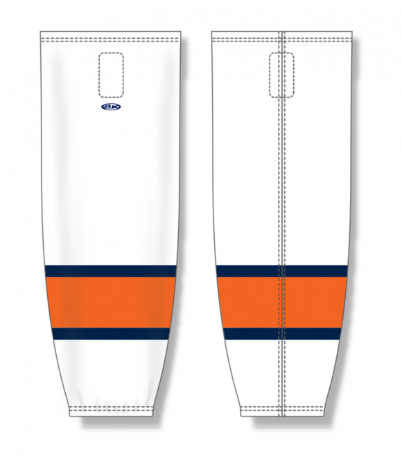 Athletic Knit (AK) Custom ZH711-GSR2316 2023 Greenville Swamp Rabbits White Sublimated Mesh Ice Hockey Socks