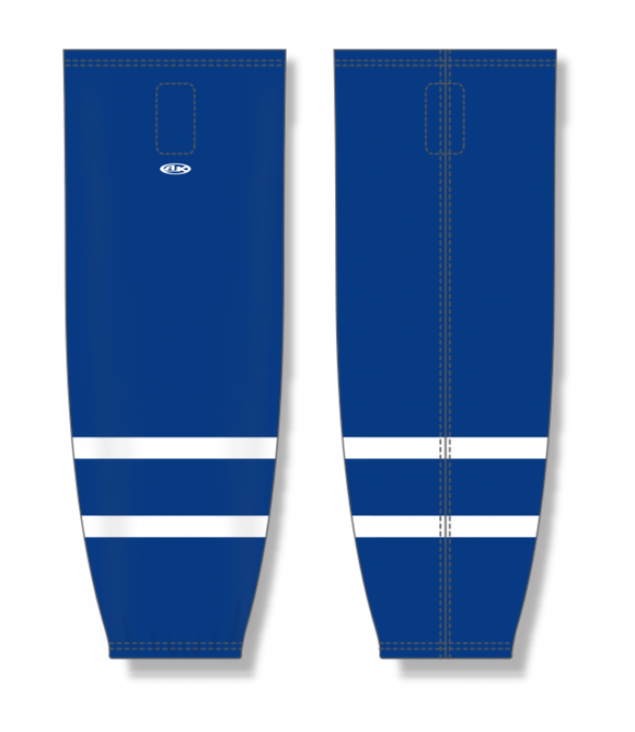Athletic Knit (AK) Custom ZH711-NFG2047 2019 Newfoundland Growlers Alternate Royal Blue Sublimated Mesh Ice Hockey Socks
