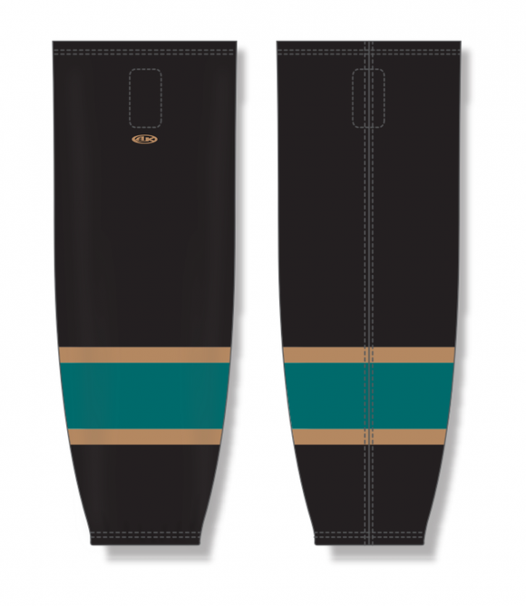 Athletic Knit (AK) Custom ZH711-TAH2437 2024 Tahoe Knight Monsters Black Sublimated Mesh Ice Hockey Socks