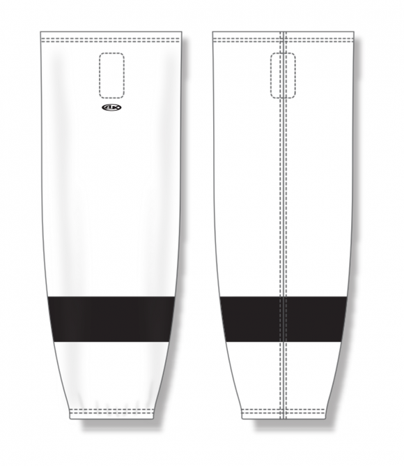 Athletic Knit (AK) Custom ZH711-WIC2451 2024 Wichita Thunder White Sublimated Mesh Ice Hockey Socks