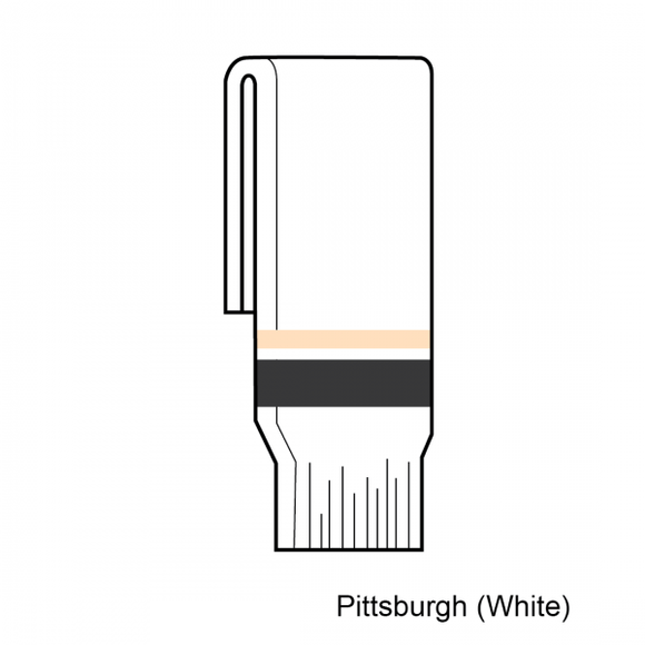 Kamazu FlexxICE SK200 Pittsburgh Penguins Team Knit Ice Hockey Socks - Away White