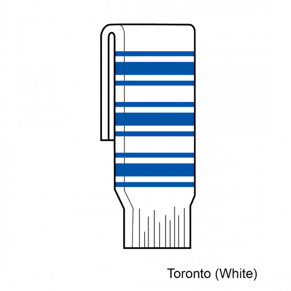 Kamazu FlexxICE SK200 Toronto Maple Leafs Team Knit Ice Hockey Socks - Away White