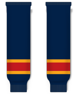 Modelline 2007-2009 Florida Panthers Home Navy Ice Hockey Socks