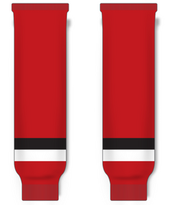 Modelline 2007-09 Ottawa Senators Home Red Knit Ice Hockey Socks