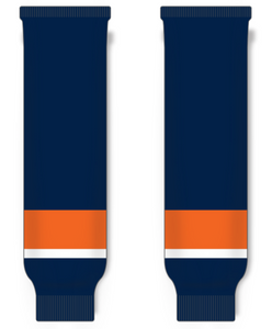Modelline 2007-10 New York Islanders Home Navy Knit Ice Hockey Socks