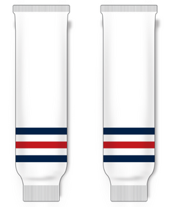 Modelline 2016 Winnipeg Jets Heritage Classic White/Navy/Red Knit Ice Hockey Socks