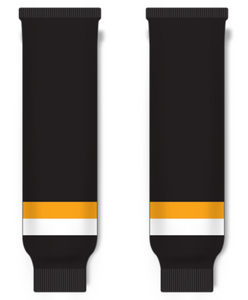 Modelline 2023 Boston Bruins Reverse Retro Black Knit Ice Hockey Socks