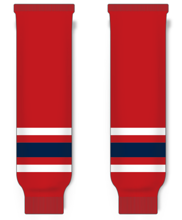 Modelline 2021 Columbus Blue Jackets Reverse Retro Red Knit Ice Hockey Socks