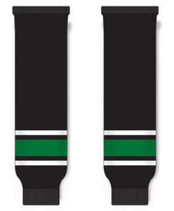 Modelline 2023 Dallas Stars Reverse Retro Black Knit Ice Hockey Socks