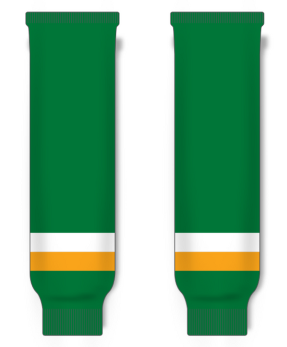 Modelline 2023 Minnesota Wild Reverse Retro Kelly Green Knit Ice Hockey Socks