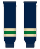 Modelline 2023 Vancouver Canucks Reverse Retro Navy Knit Ice Hockey Socks