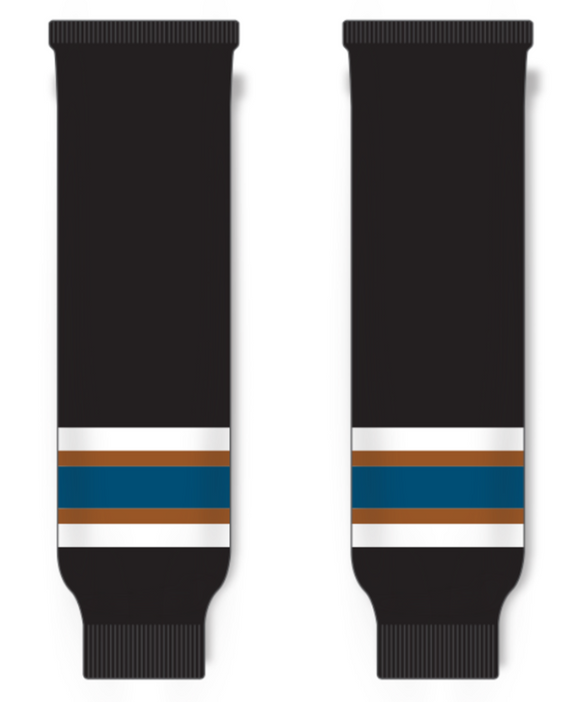 Modelline 2023 Washington Capitals Reverse Retro Black Knit Ice Hockey Socks