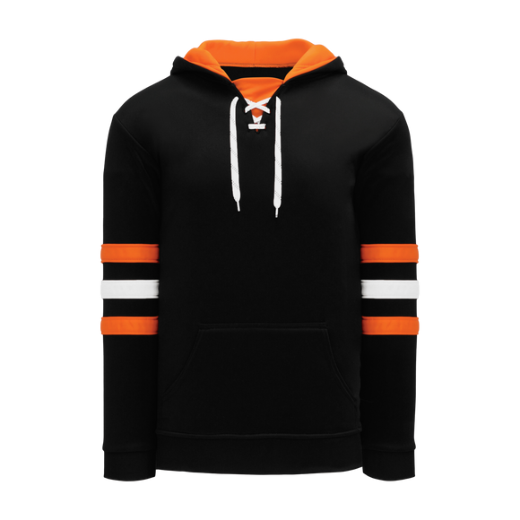 Athletic Knit (AK) A1845Y-223 Youth Black/Orange/White Apparel Sweatshirt