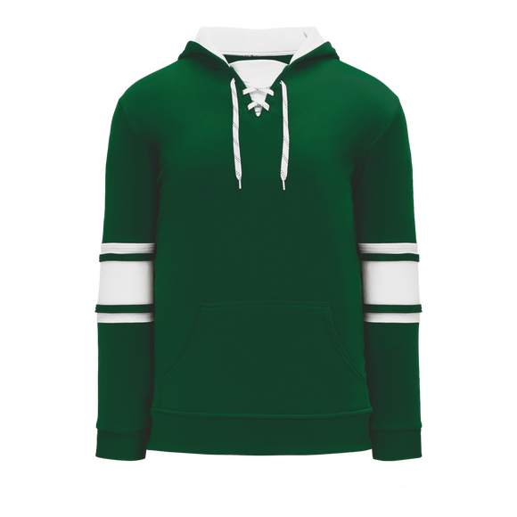 Athletic Knit (AK) A1845Y-260 Youth Dark Green/White Apparel Sweatshirt